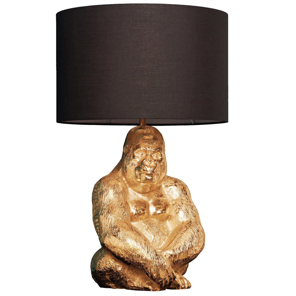 Lamp GORILLA 60cm gold w/o lampshade / adjustable lampshade