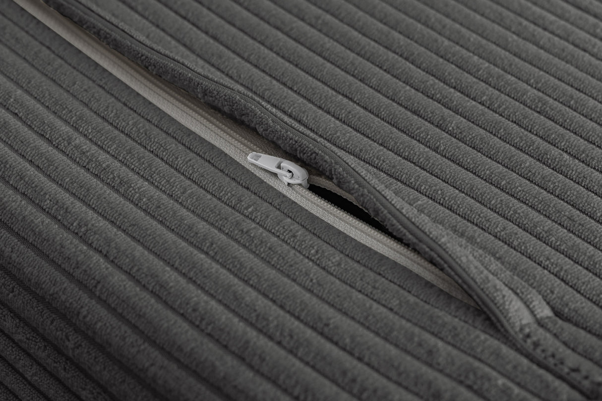 Schlafsessel SMART MULTIFUNCTION 100cm Cord grau