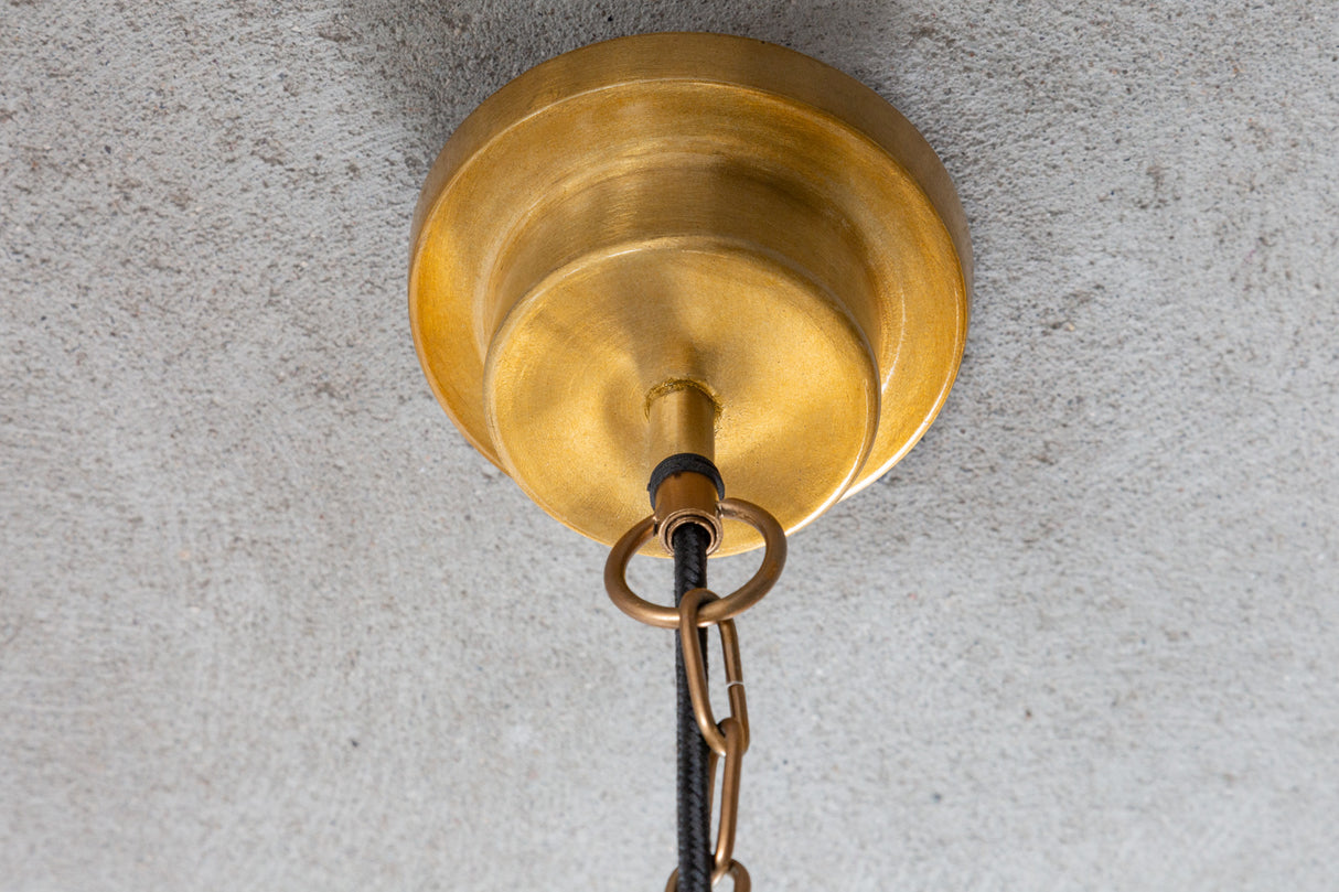 Pendelleuchte INDUSTRIAL 43cm gold