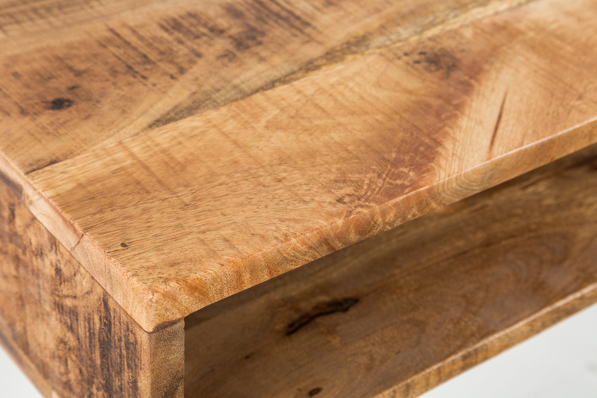 Büroschreibtisch SCORPION 100cm Mango natur