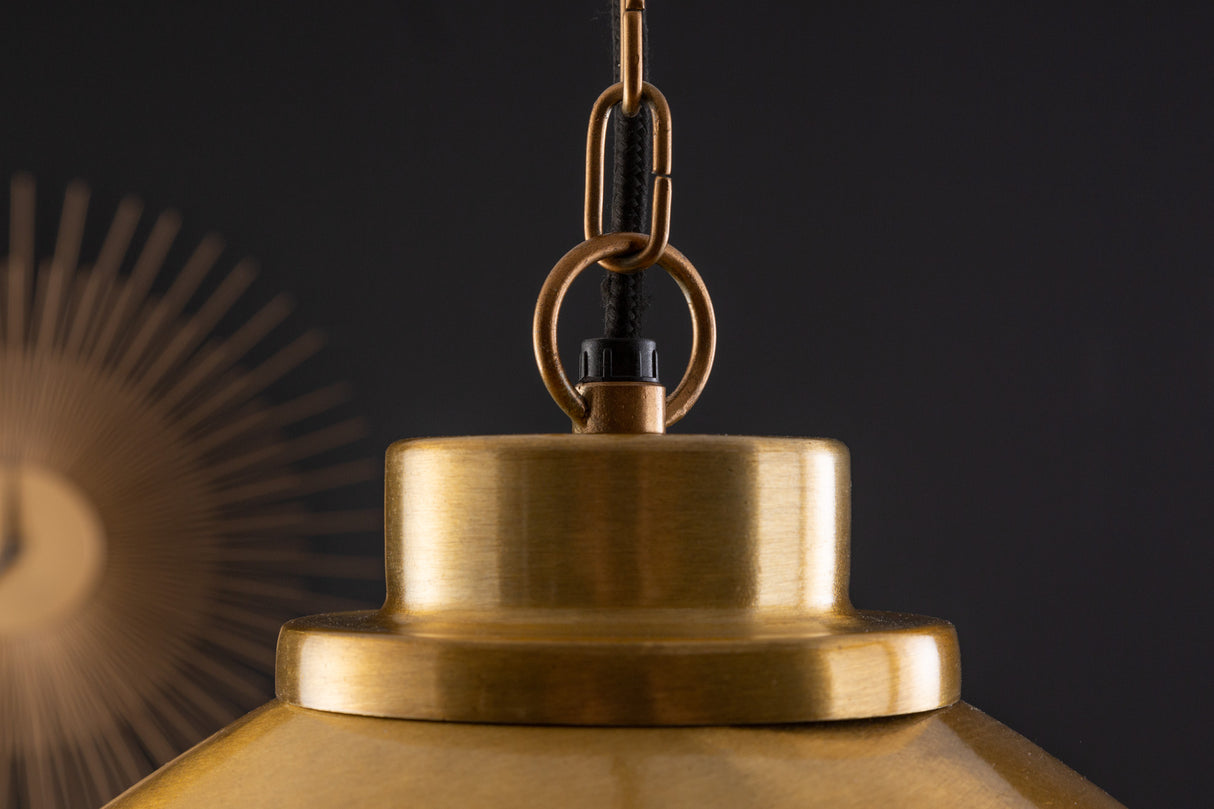 Pendelleuchte INDUSTRIAL 43cm gold