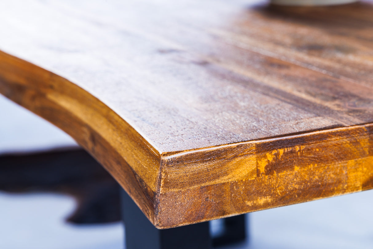Dining table GENESIS 160cm 35mm acacia wood brown