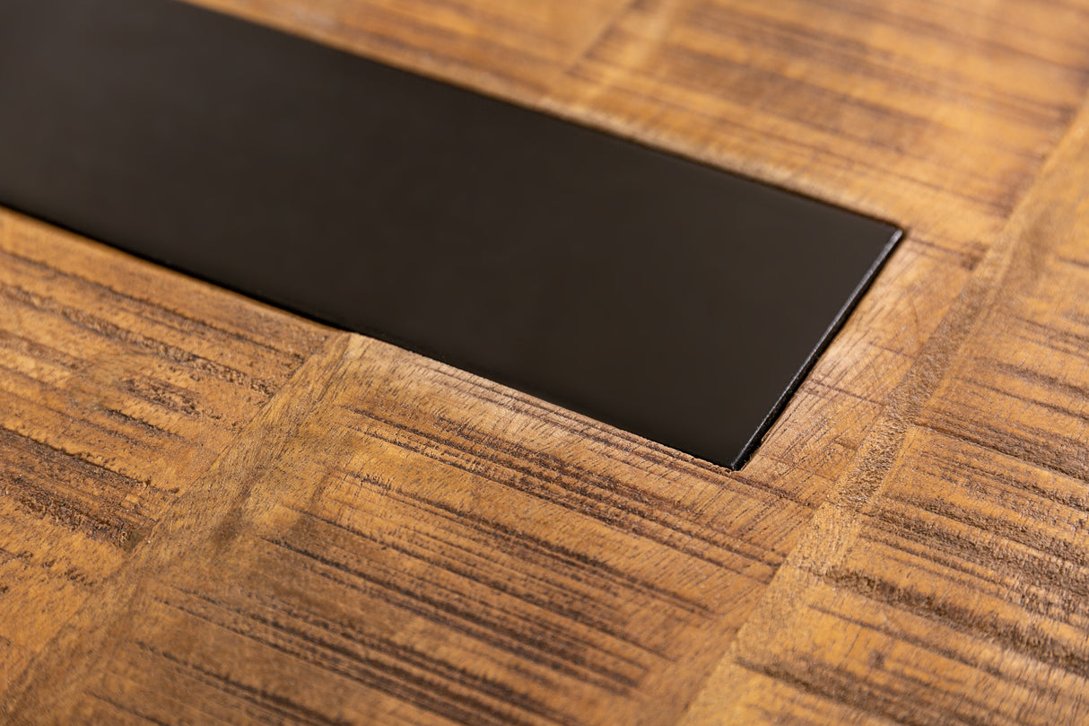 Coffee table IRON CRAFT 100cm mango wood 45mm