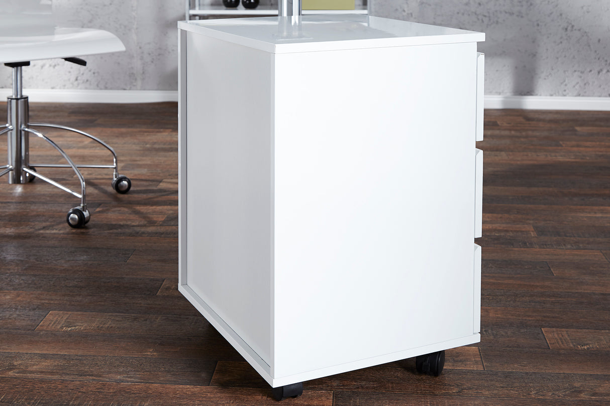 Mobile office pedestal BIG DEAL white