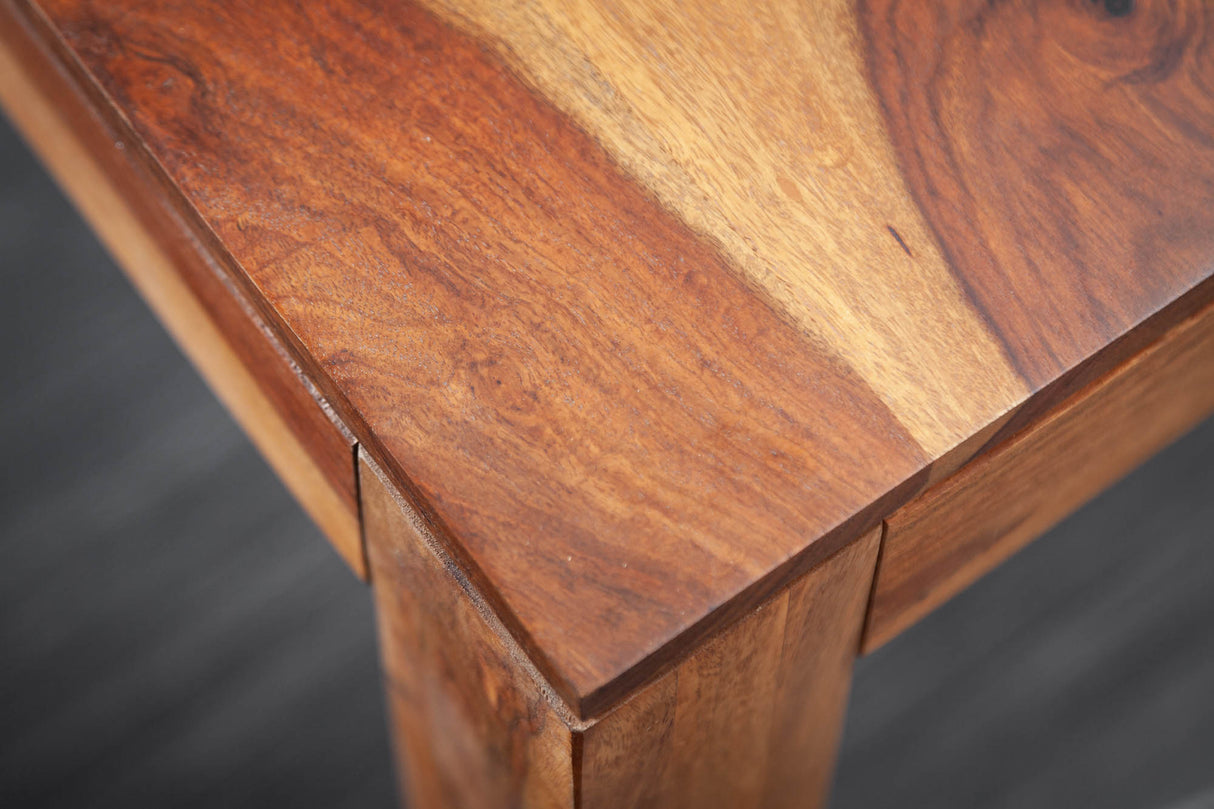 Dining table LAGOS 120cm sheesham wood natural