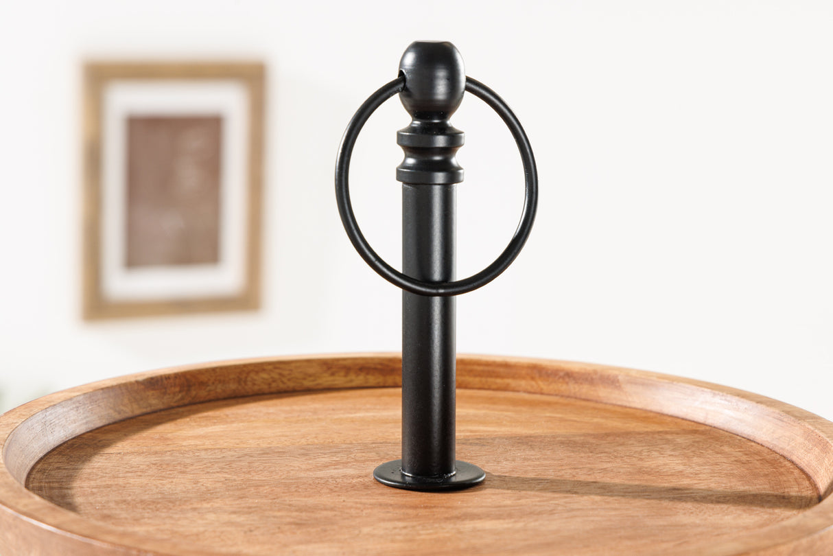 Etagere PURE NATURE 38cm 2 trays mango wood