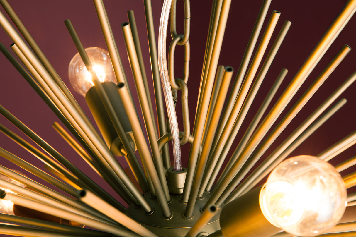 Pendant lamp SUNLIGHT 50cm gold