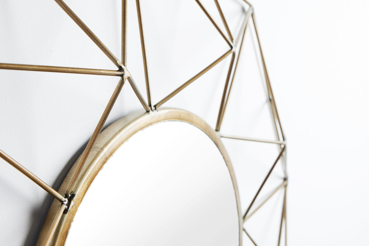 Wandspiegel DIAMOND 90cm Messing