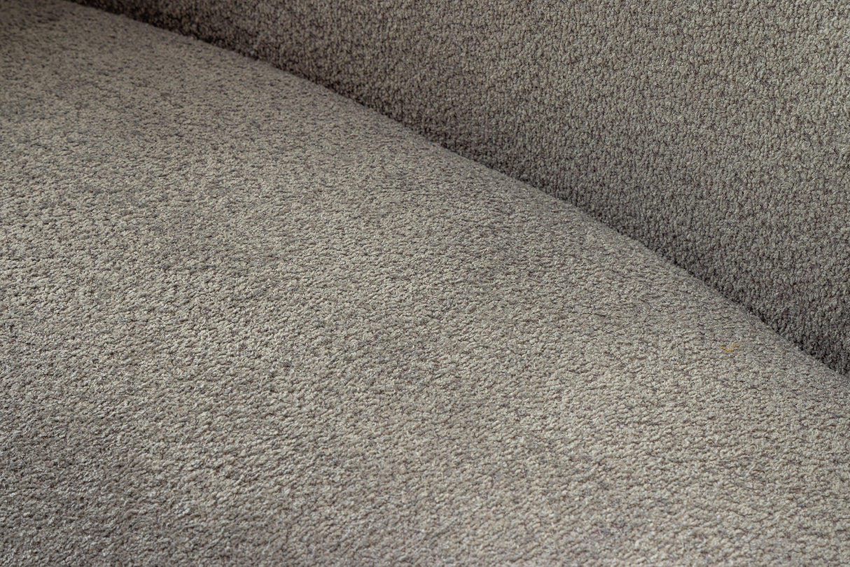 Sofa ATELIER 230cm 3-seater bouclé grey
