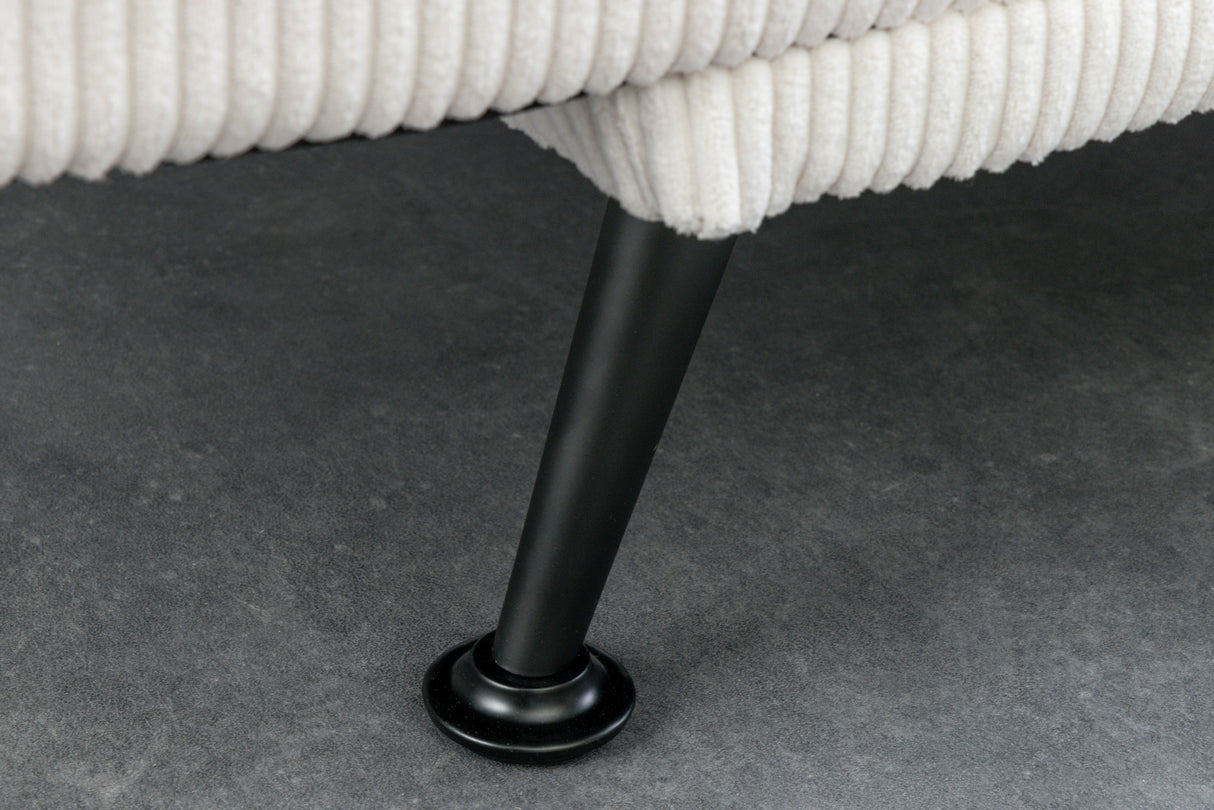 Sofa bed JAZZ 195cm 3-seater cord beige