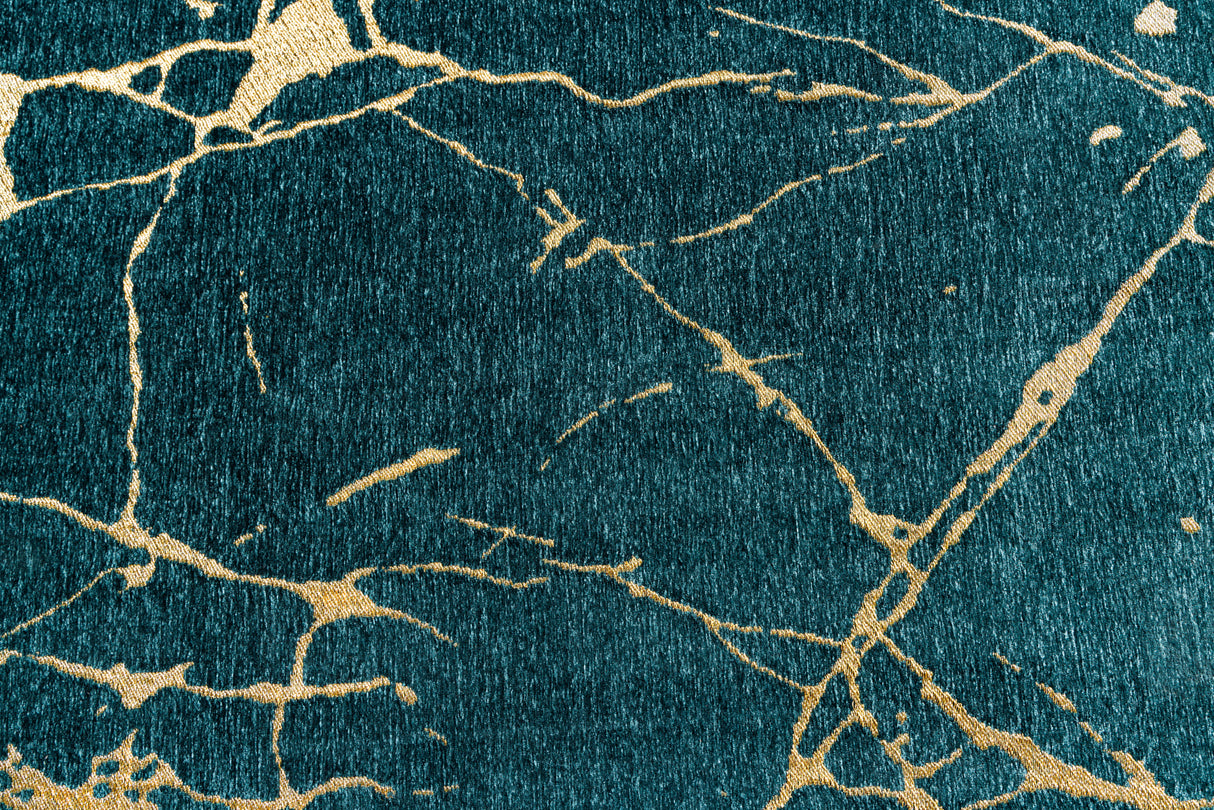 Teppich MARMOR 160x240cm grün blaugrün gold