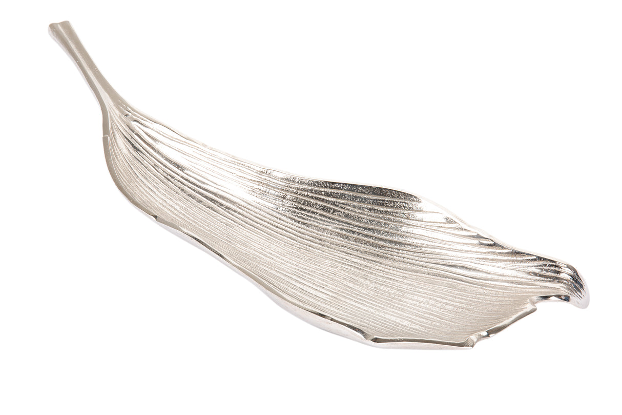 Schale LEAF 64cm silber