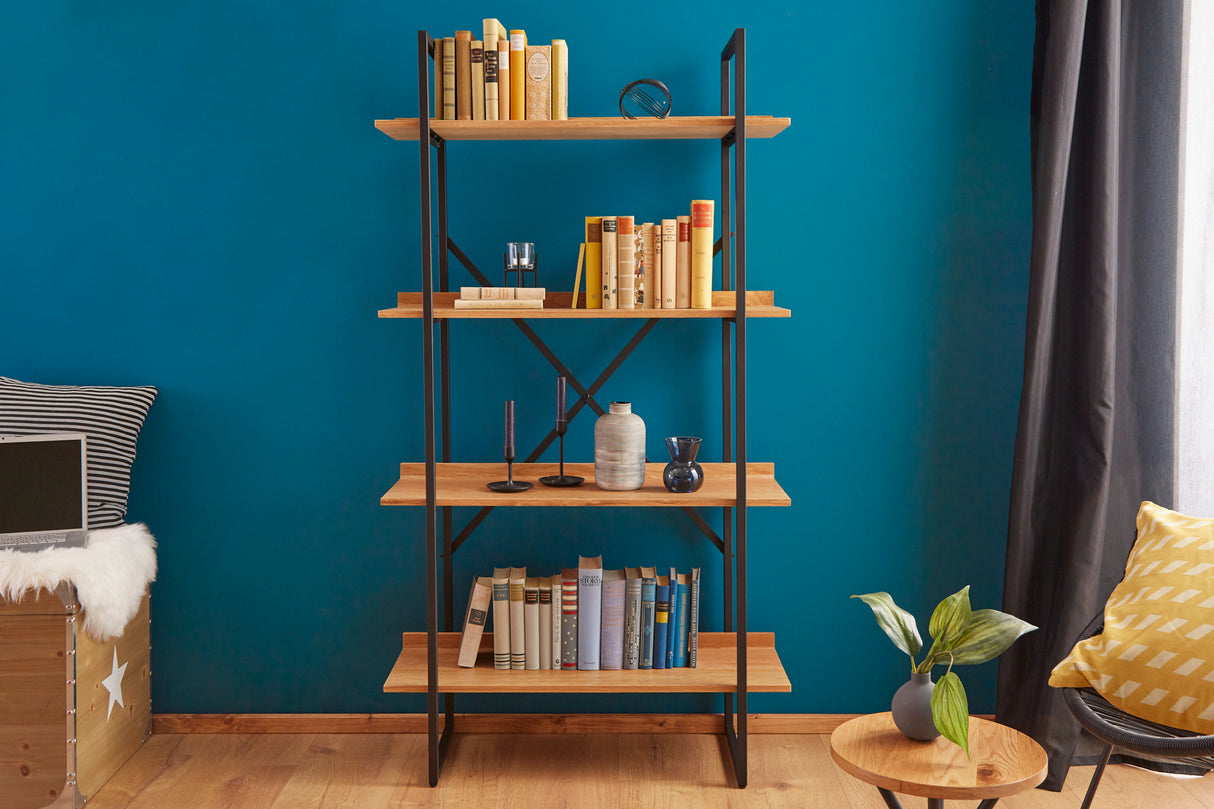 Shelf FACTORY 166cm oak wood