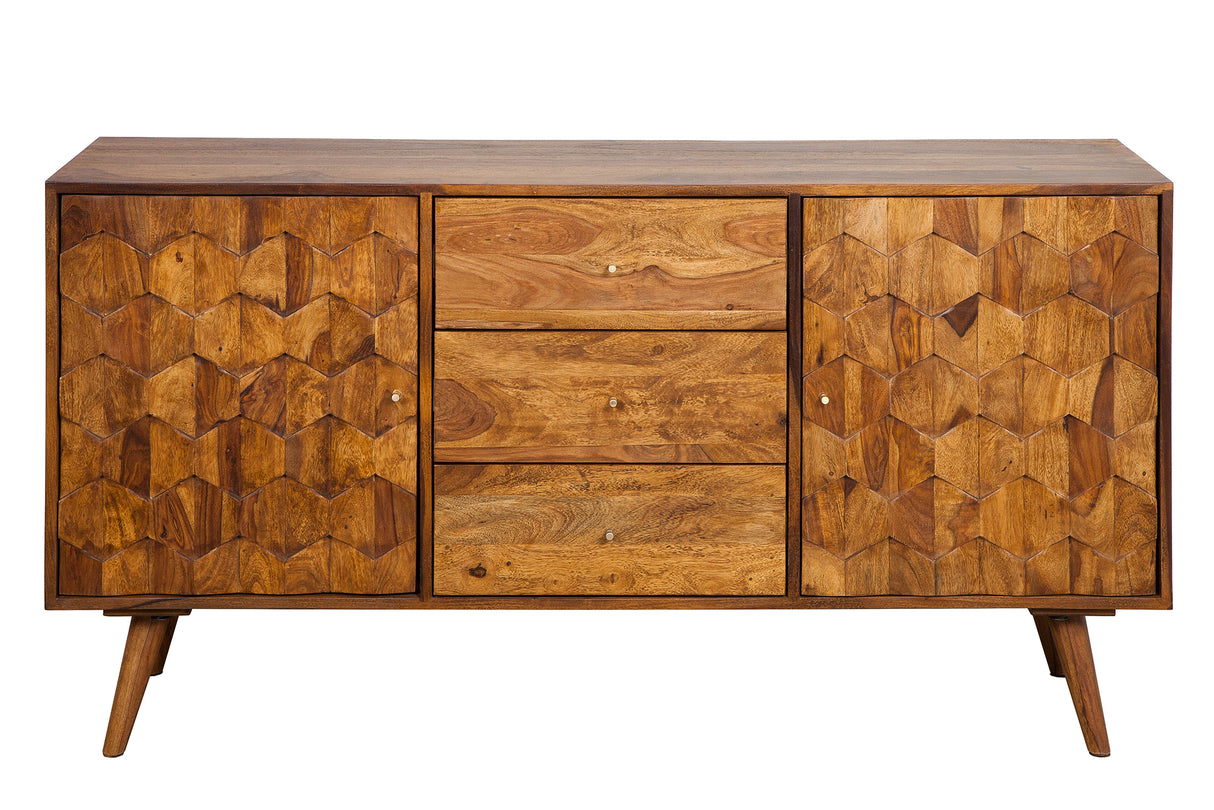 Sideboard MYSTIC LIVING 145cm Sheesham Holz natur
