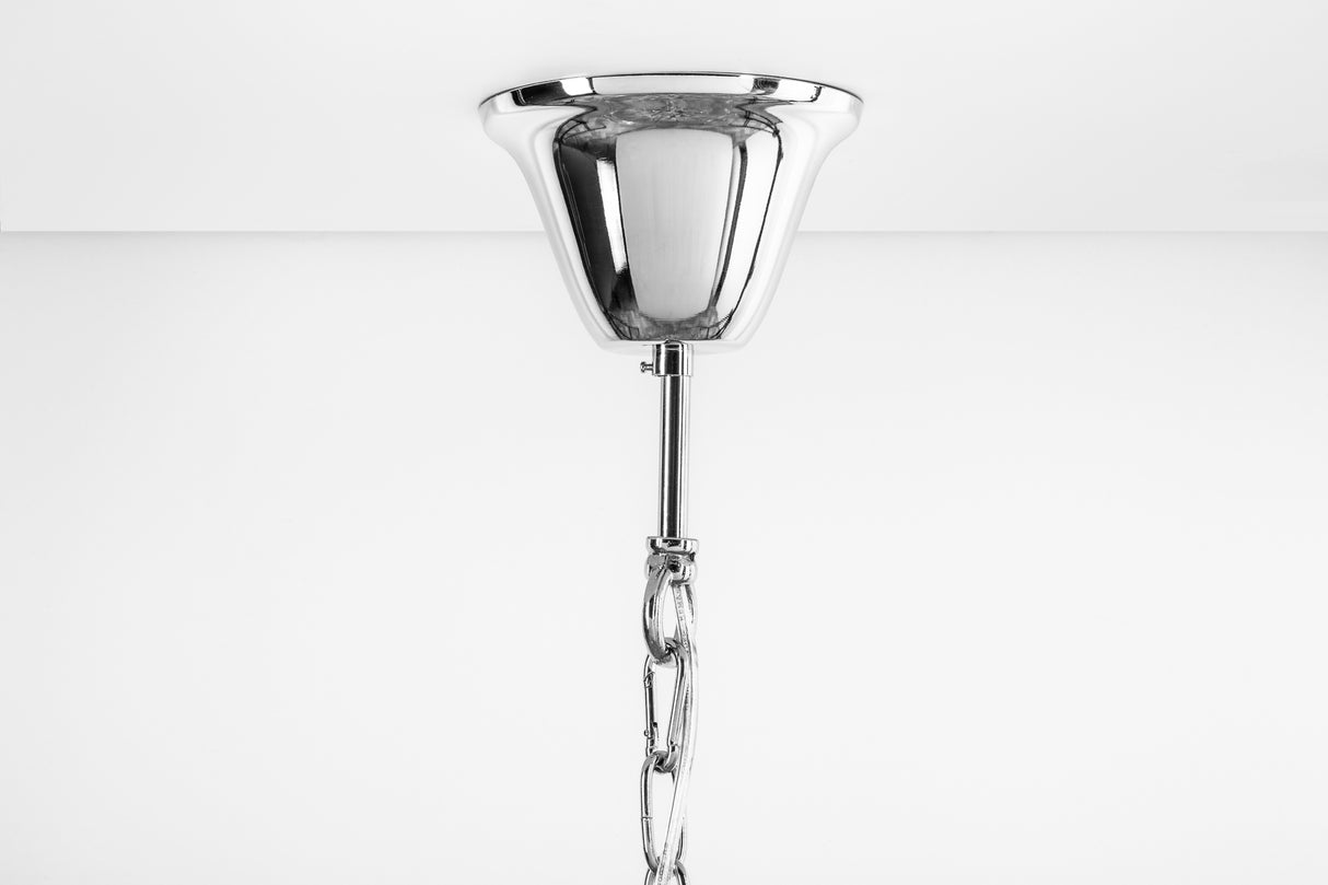 Kronleuchter ROYAL 70cm Aluminium silber