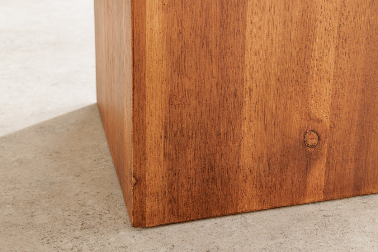 Decoration pillar COLUMNA 75cm acacia natural brown