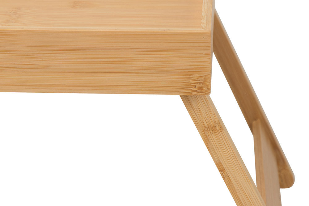 Tray LAGOON SPA 50cm Bamboo natural folding tablet