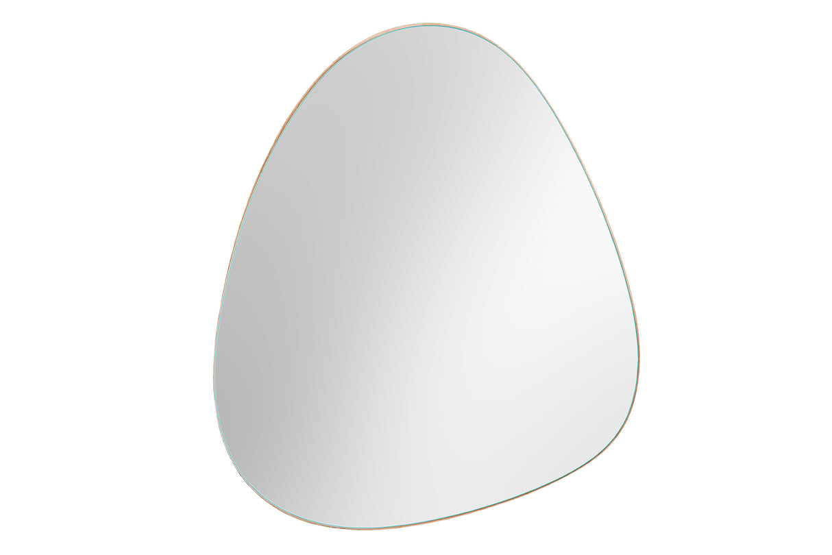 Wall mirror NOEMI 70cm asymmetric oak natural