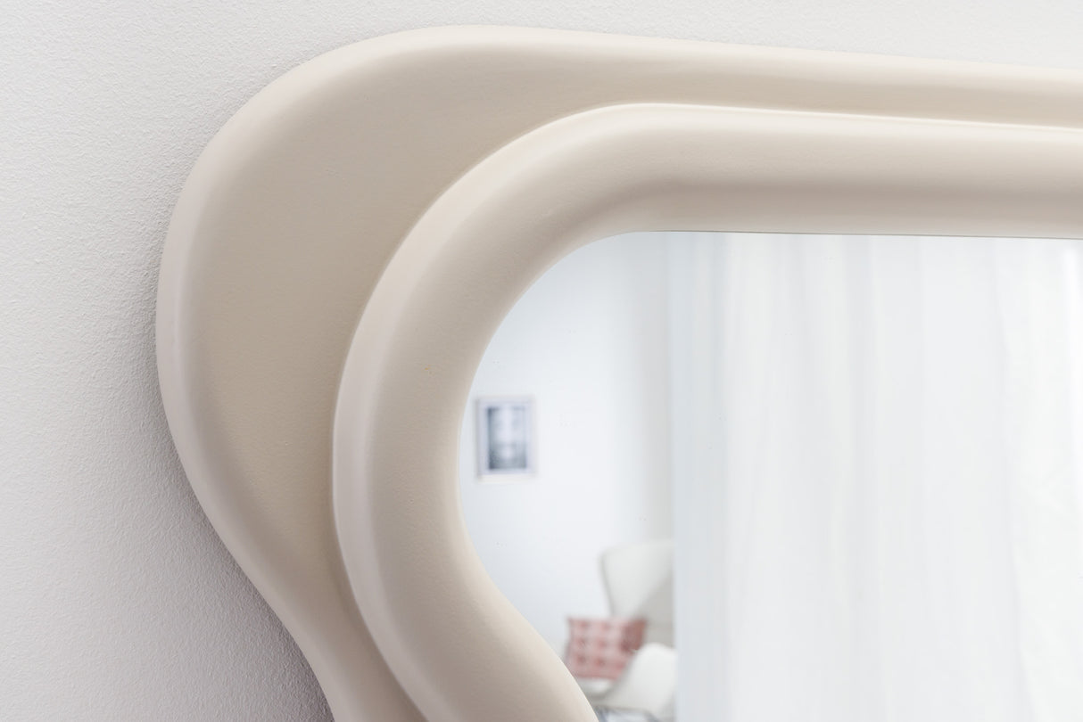 Wall mirror CURVY 160cm greige