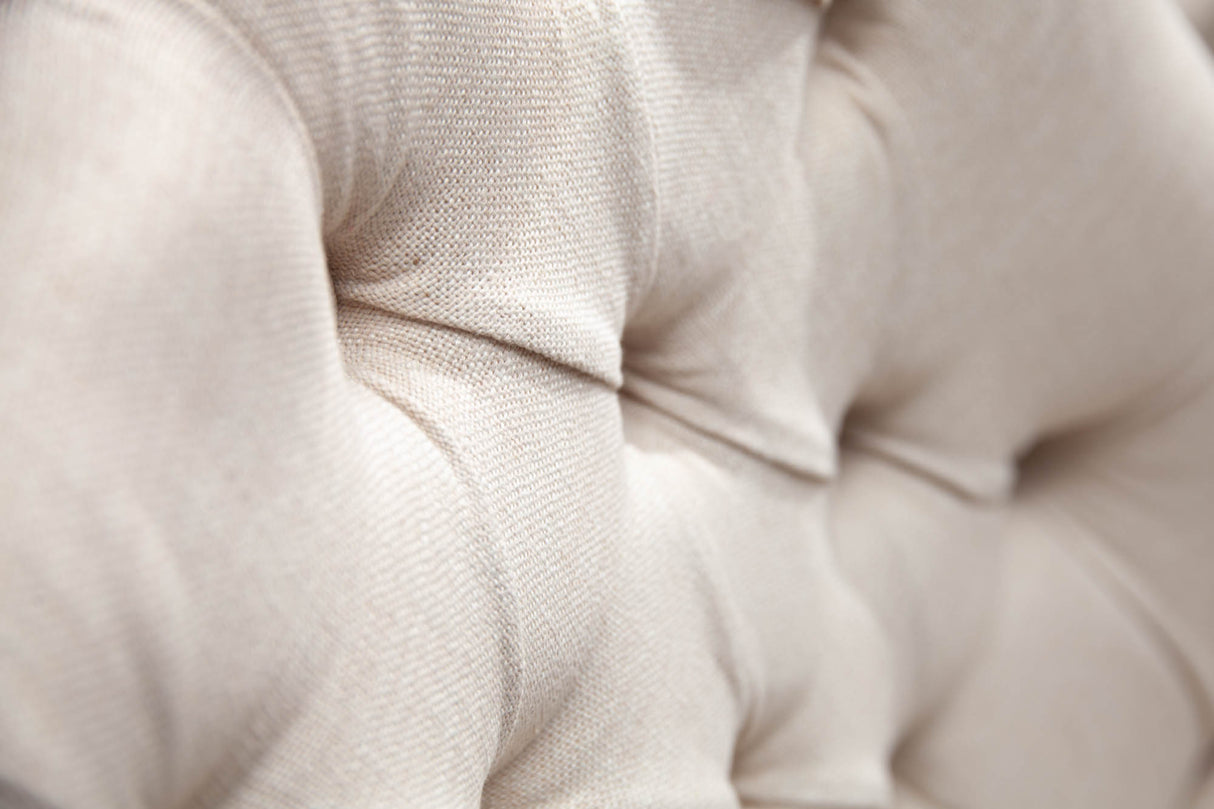 Stuhl CASTLE mit Komfortgriff Leinenbeige im Landhausstil