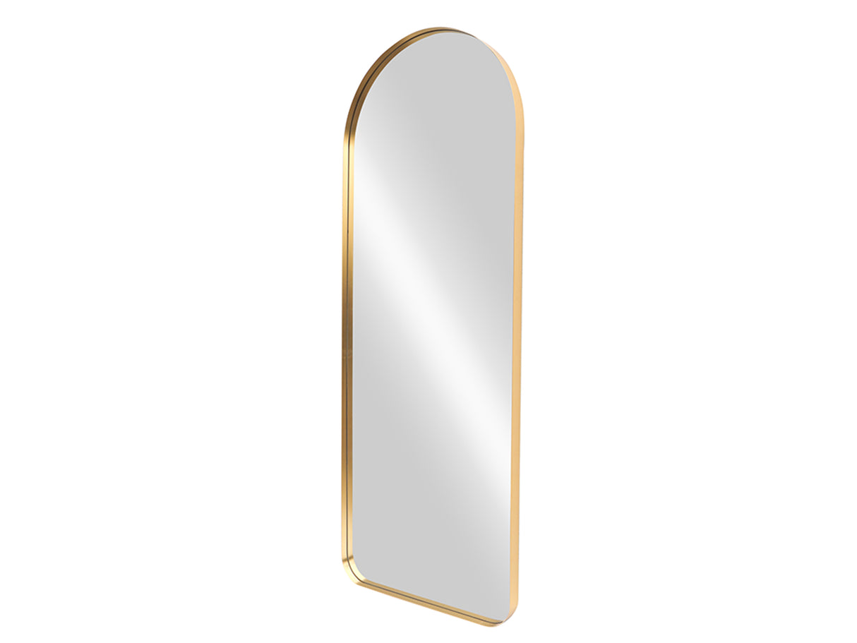 Wall mirror ARCA 160cm aluminium gold