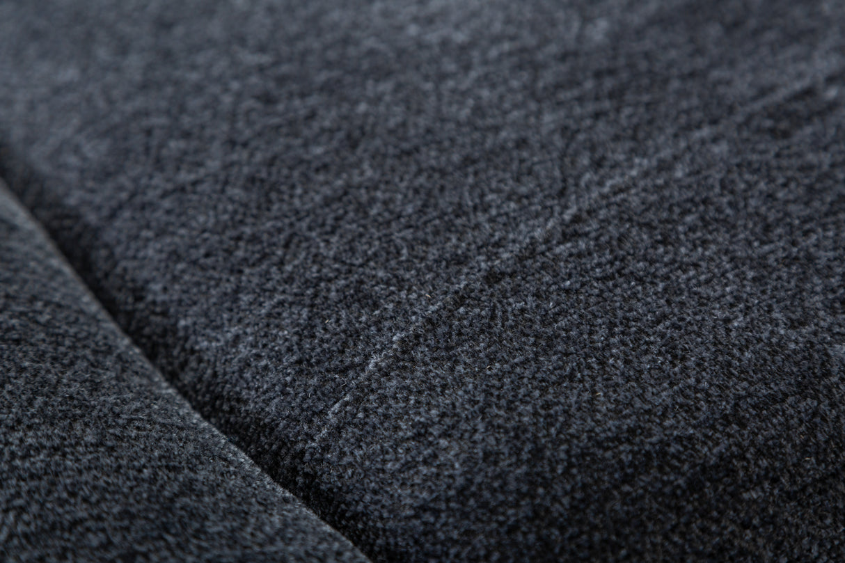 Cinema armchair HOLLYWOOD 2-seater textured fabric dark grey