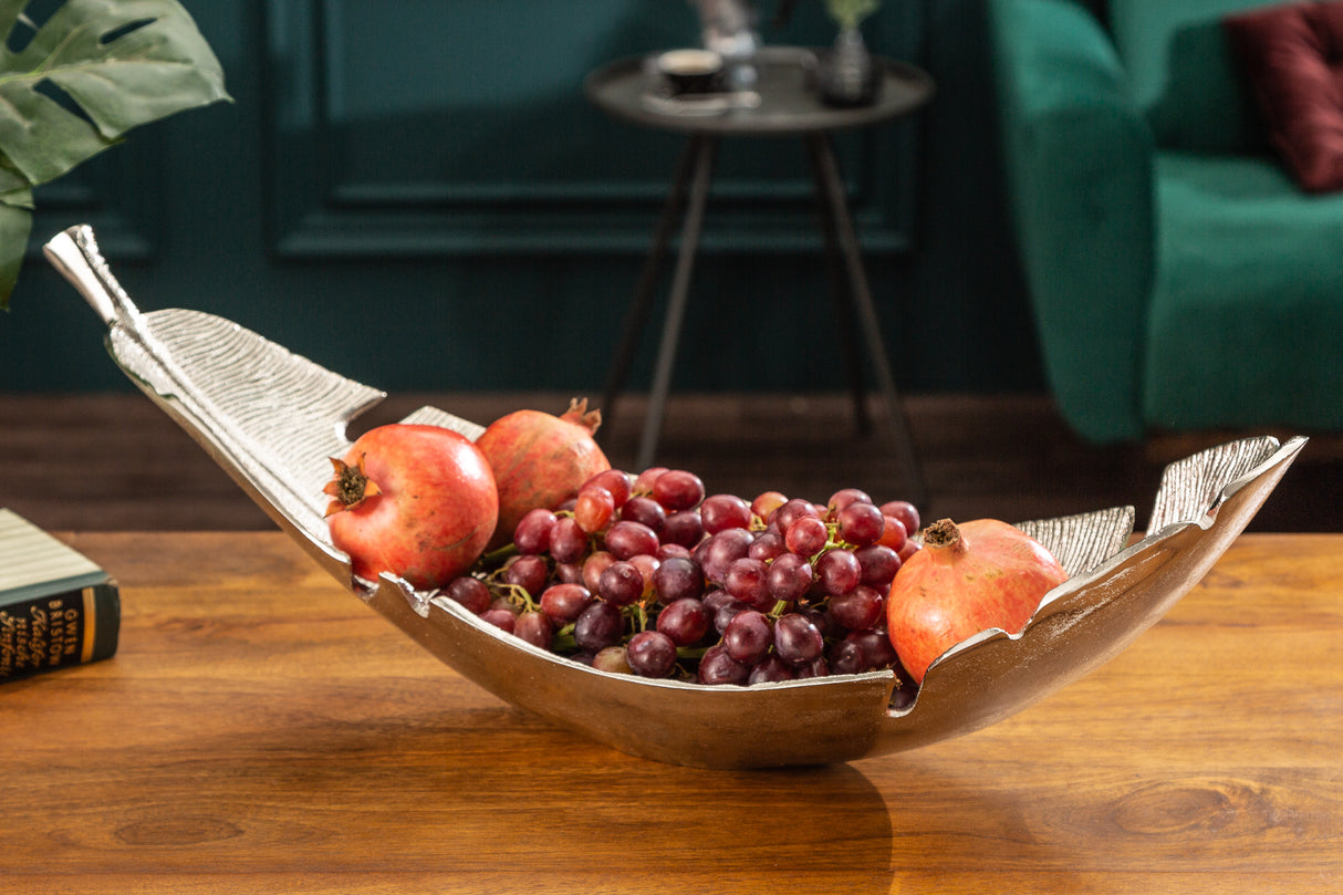 Bowl SILVER LEAF 60x20cm silver