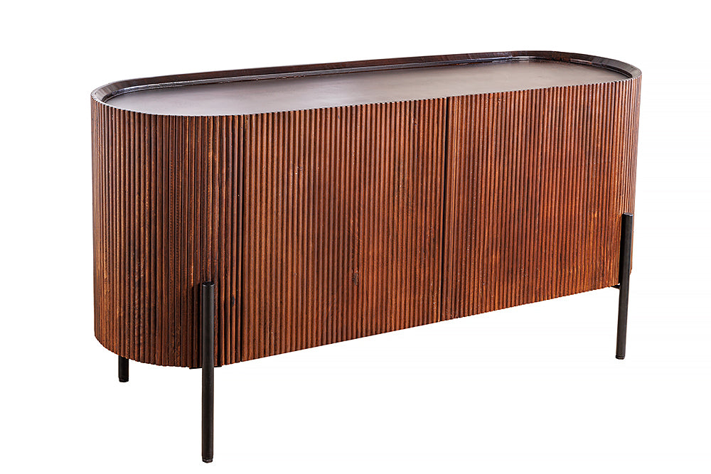 B-Sideboard GATSBY 150cm mango wood dark brown