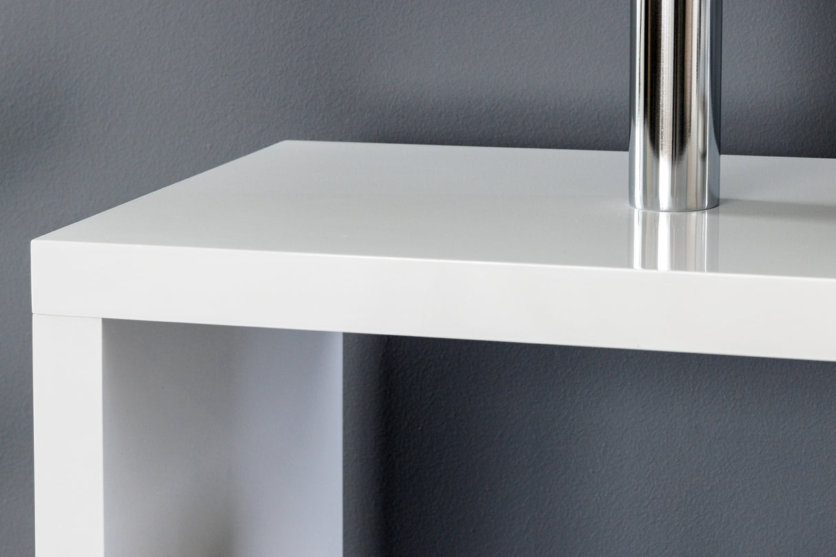 Regal SNAKE 165cm weiß