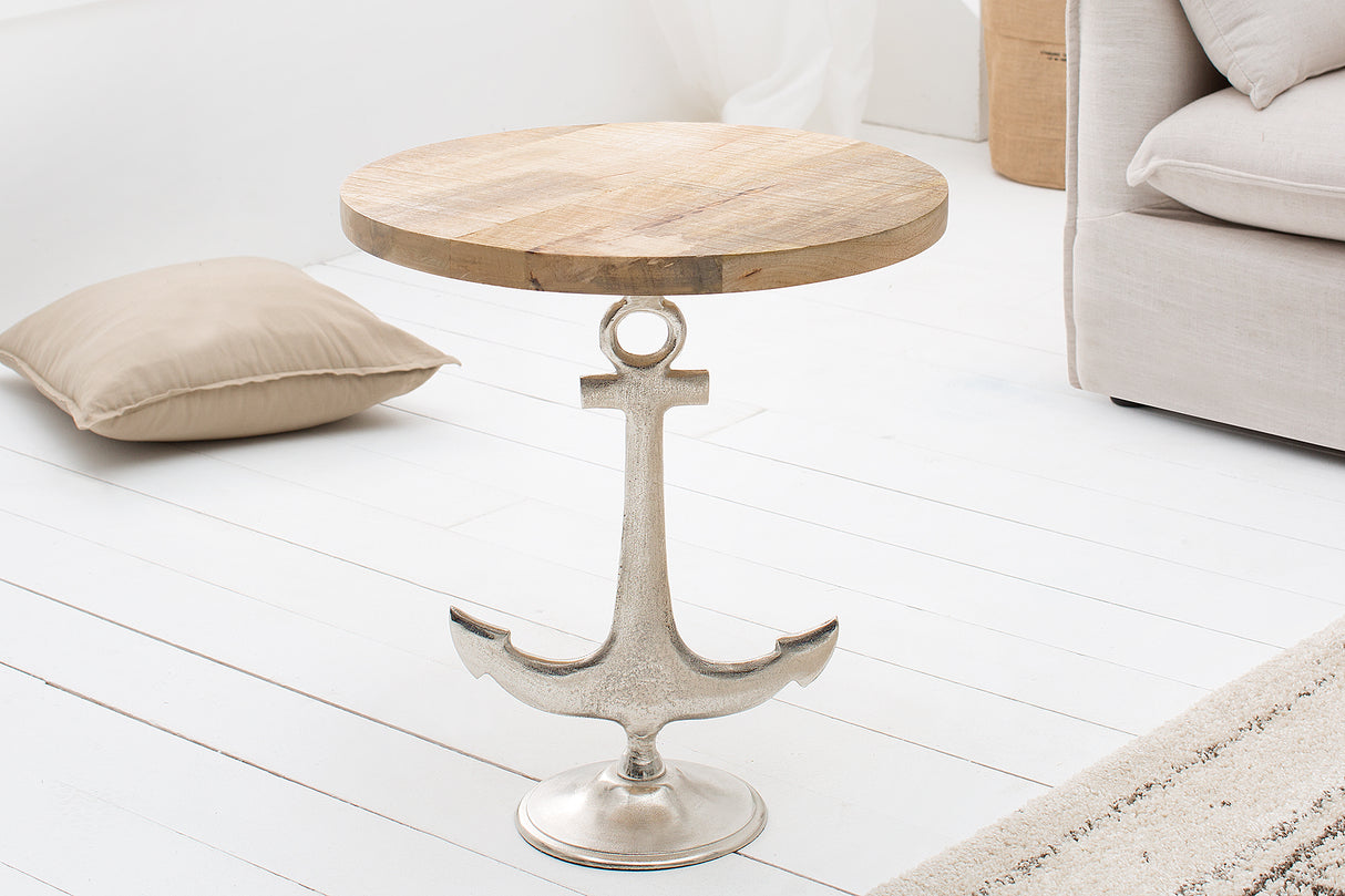 Side table ANCHOR 50cm mango wood