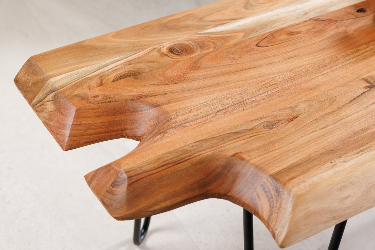 Coffee table WILD 100cm 35mm acacia wood
