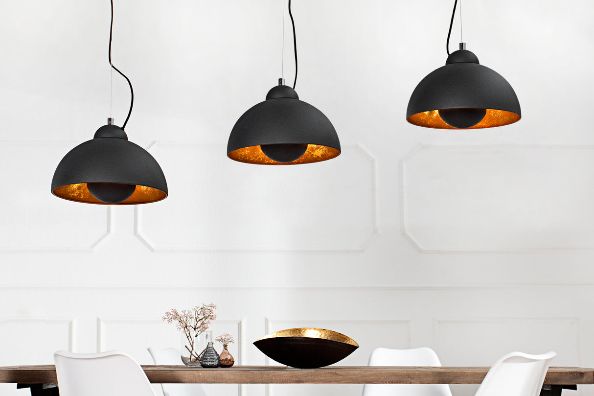 Pendant lamp STUDIO 3s black gold