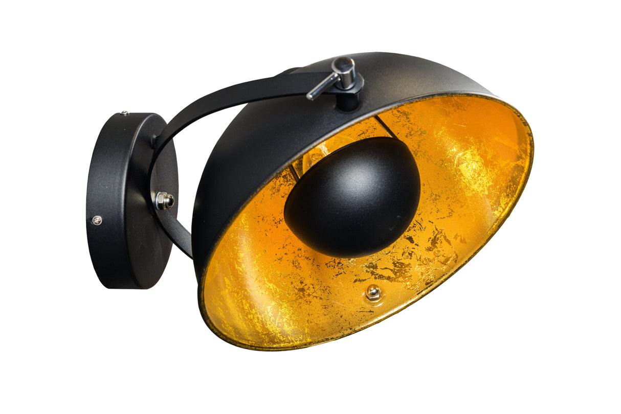 Wall lamp STUDIO 40cm black gold