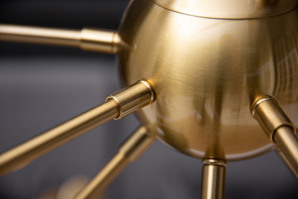 Pendant lamp SPUTNIK 85cm 14 arms gold