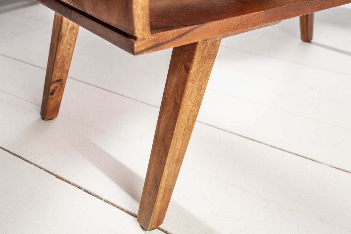 Couchtisch RETRO 100cm Sheesham Holz