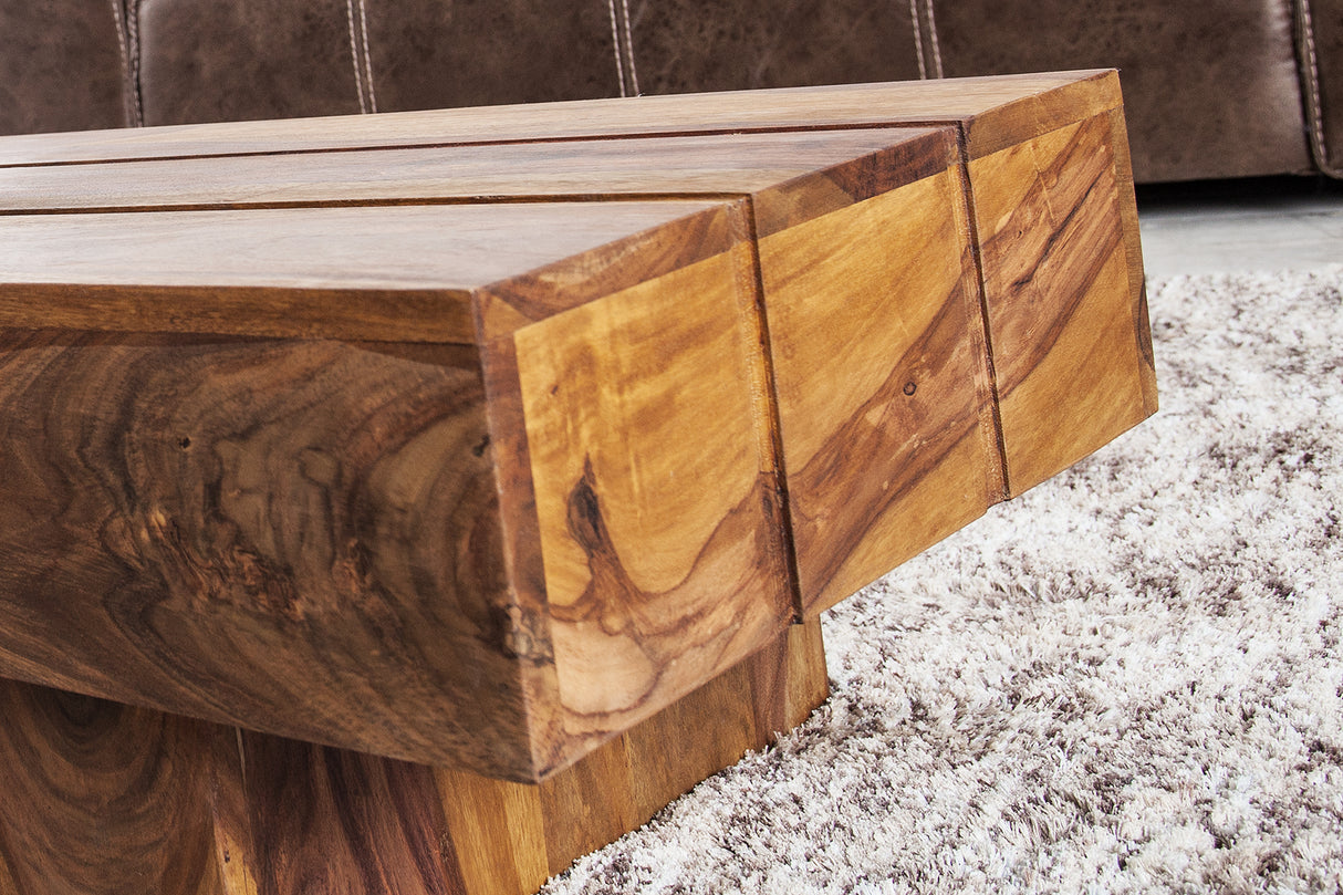 Couchtisch BOLT 100cm Sheesham Holz