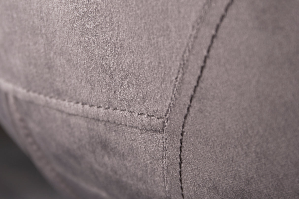 Chair AMSTERDAM velvet dark grey