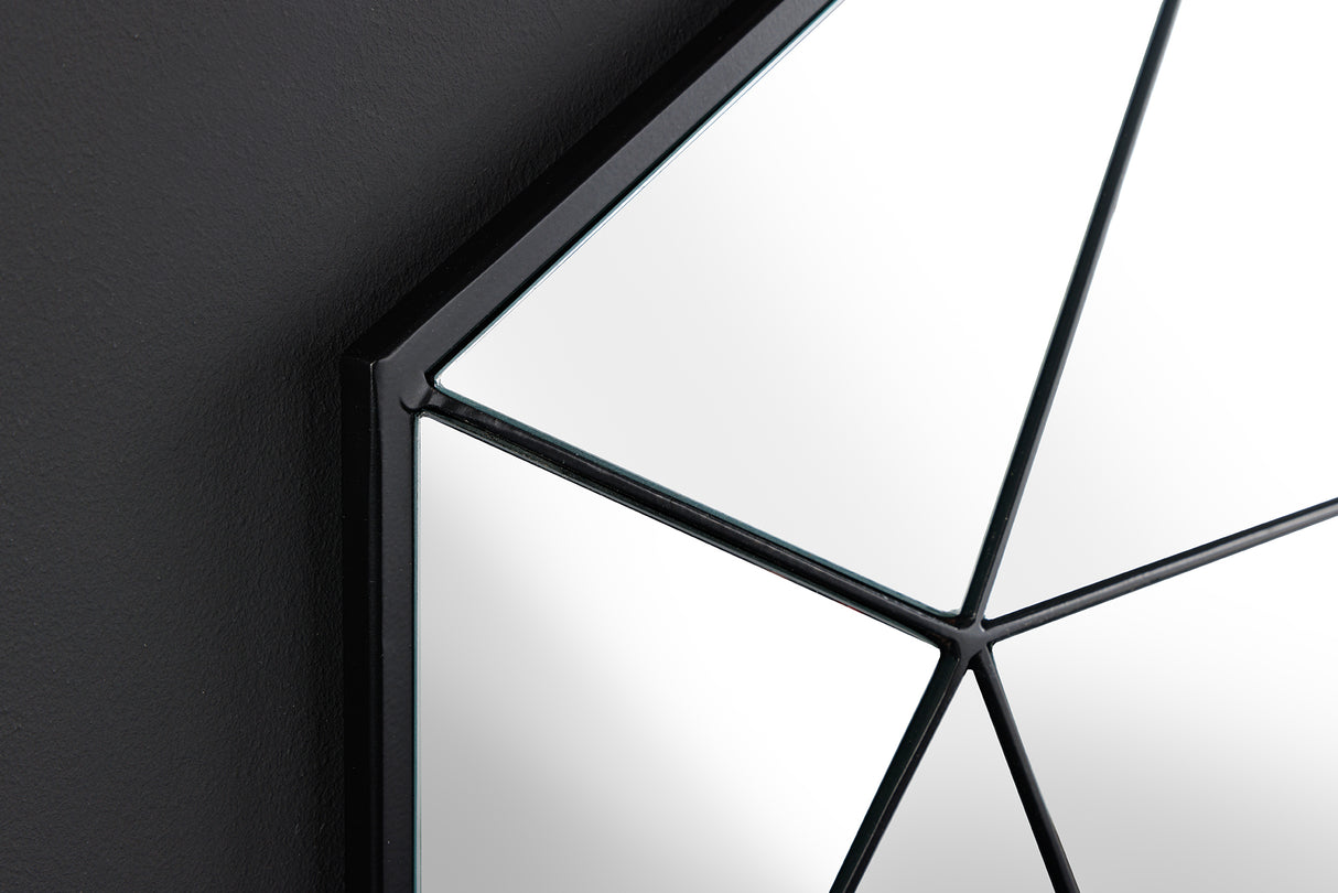 Wandspiegel DIAMOND 60cm schwarz