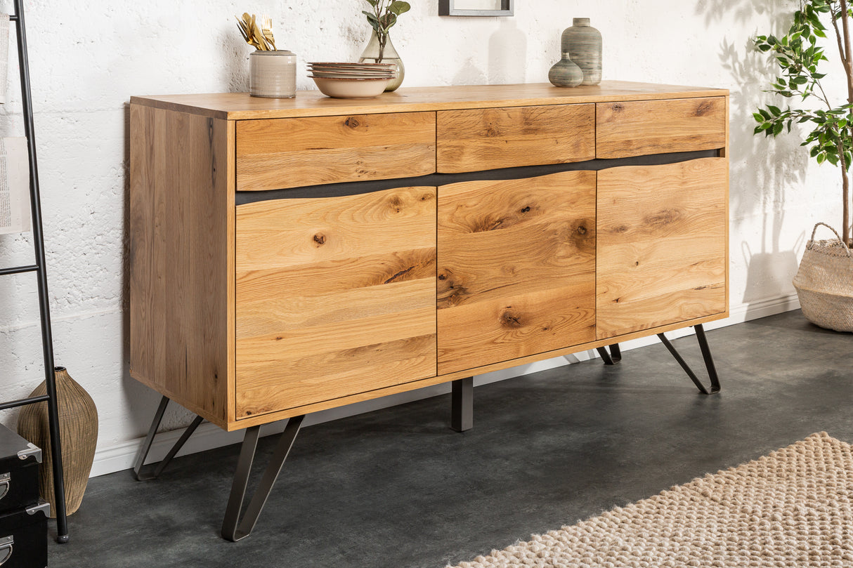 Sideboard LIVING EDGE 160cm Wildeiche