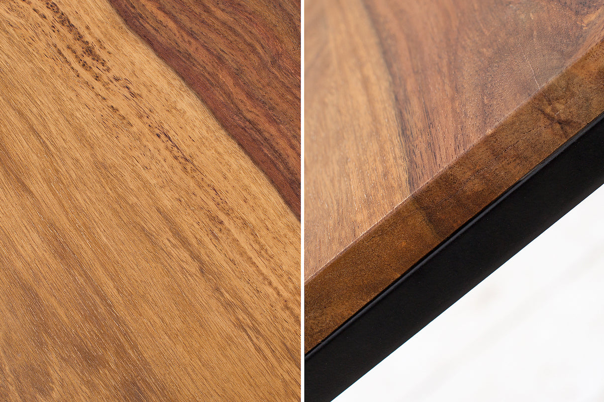 Beistelltisch ELEMENTS 30-40cm 3er Set Sheesham Holz