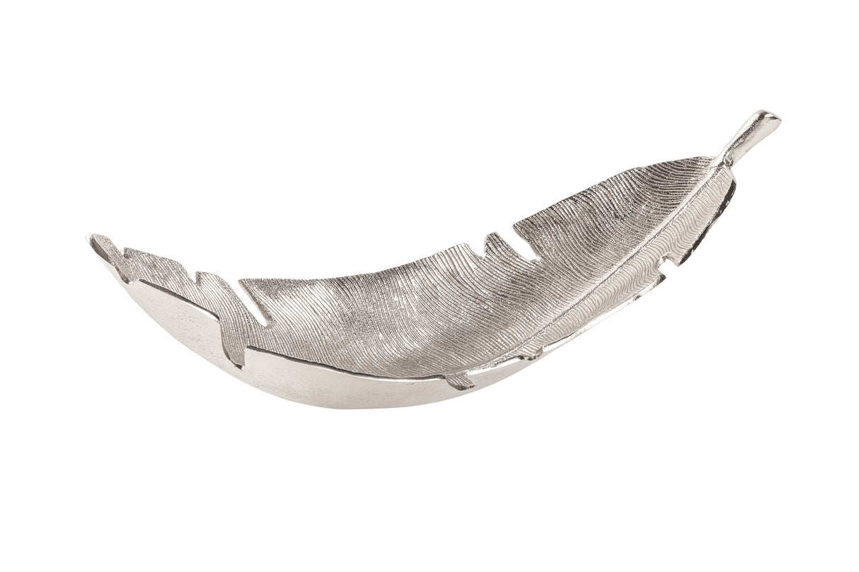 Bowl SILVER LEAF 60x20cm silver