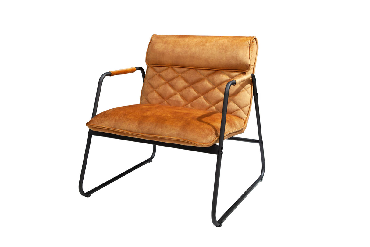 Sitz MUSTANG LOUNGER Samt senfgelb