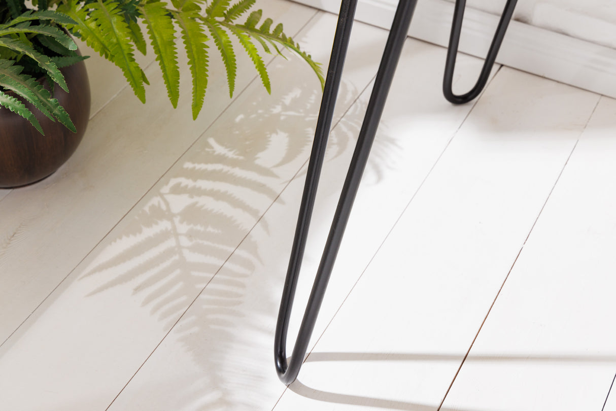 Büroschreibtisch ORGANIC LIVING 120cm Sheesham Holz natur