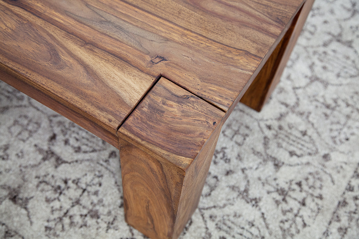 Couchtisch MAKASSAR 100cm Sheesham-Holz