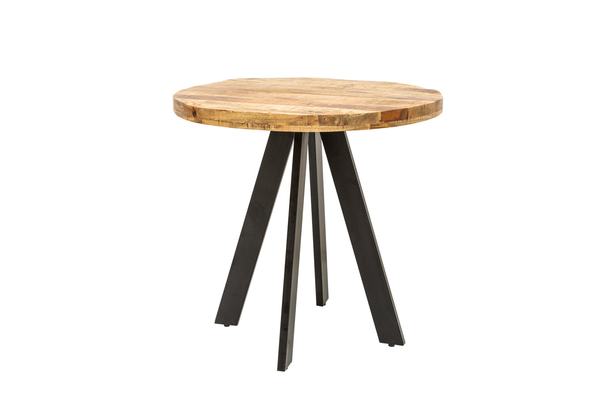 Esstisch IRON CRAFT Ø 80cm rund mango natur