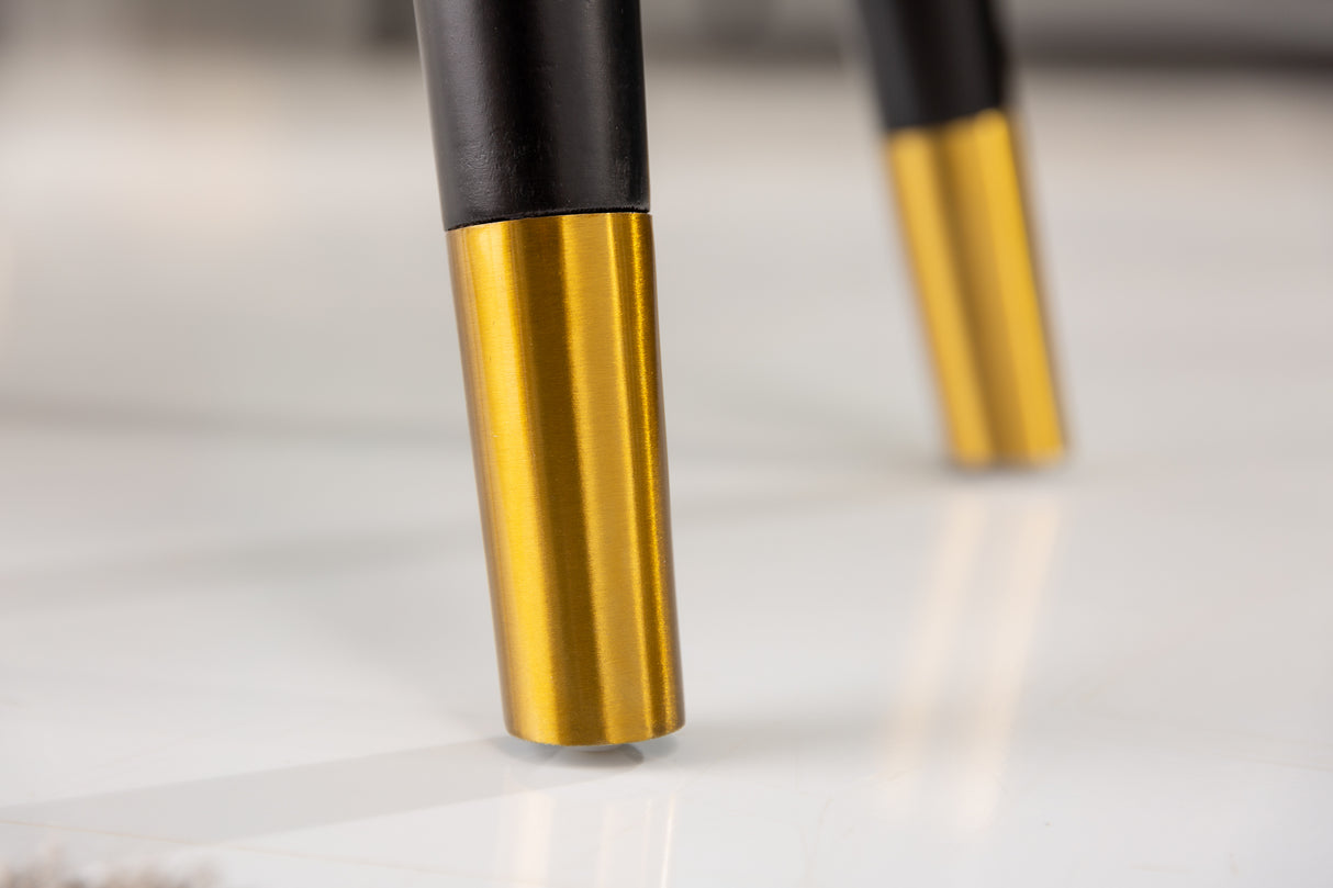 Bench SCARLETT 90cm velvet emerald green