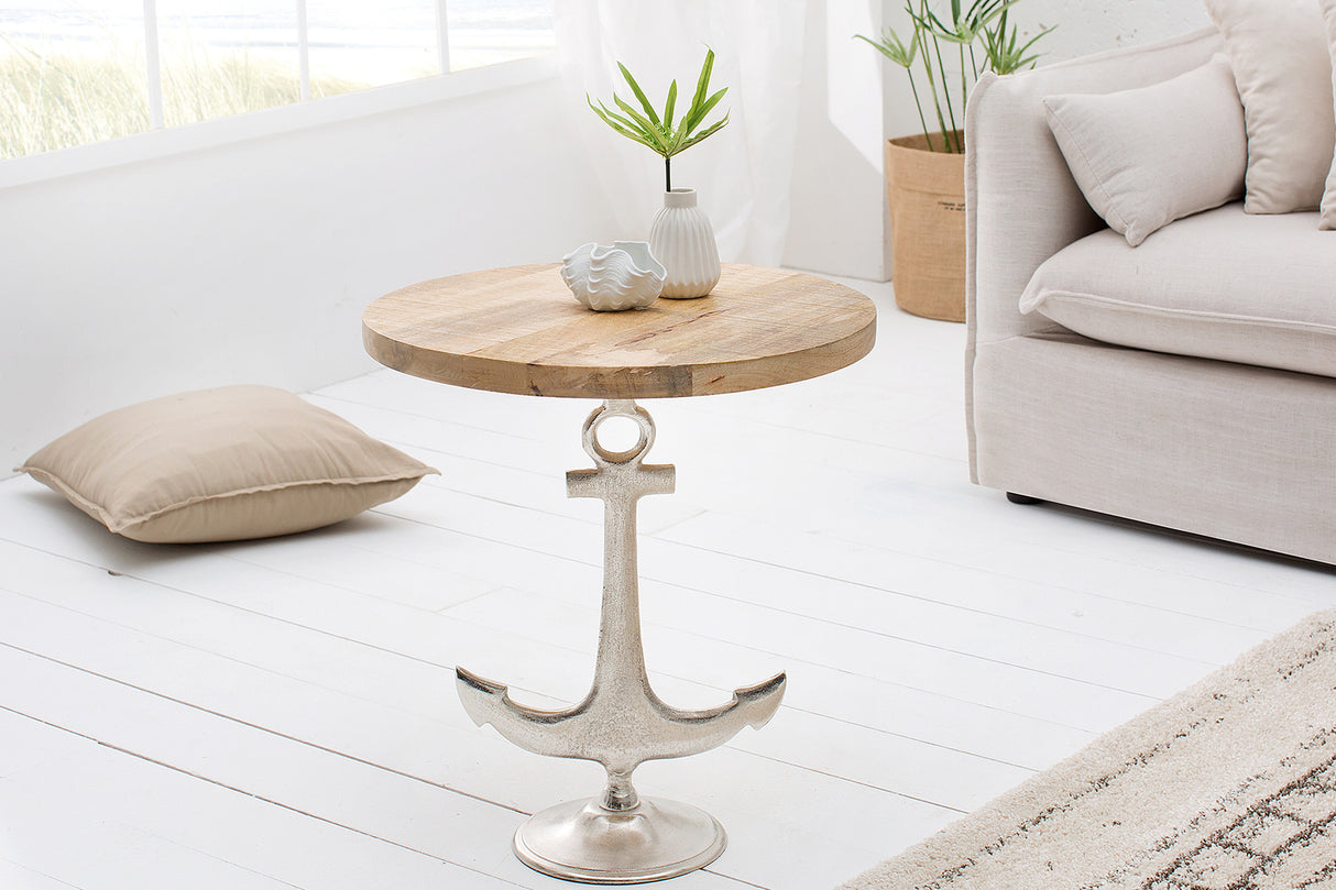 Side table ANCHOR 50cm mango wood