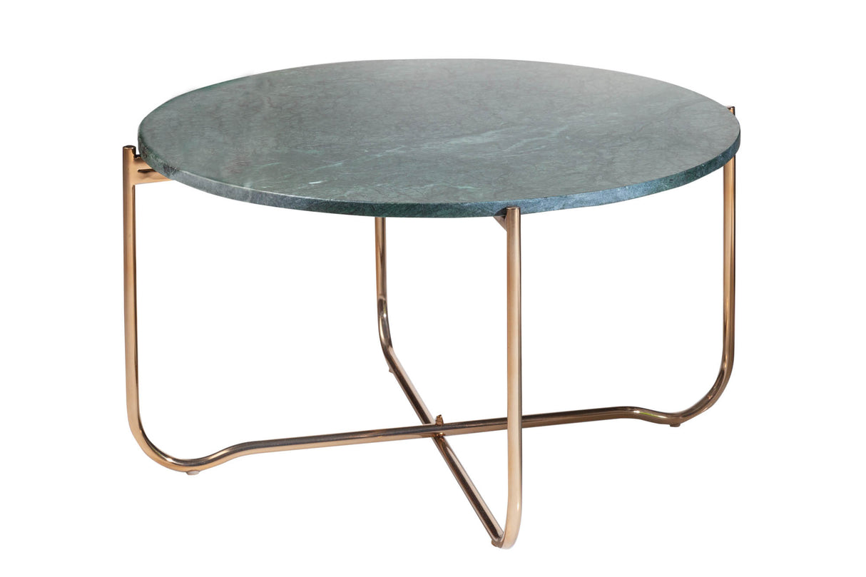 Couchtisch NOBLE 65cm Marmor grün mit abnehmbarer Platte
