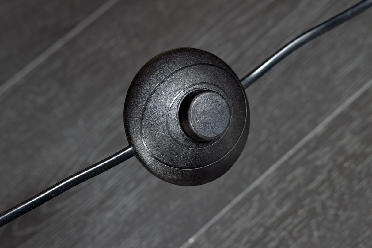 Stehleuchte DESIGNED BY NATURE 165cm Regenbaumholz natur schwarz