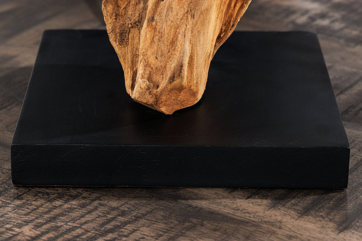 Table lamp HYPNOTIC 58cm teak wood natural